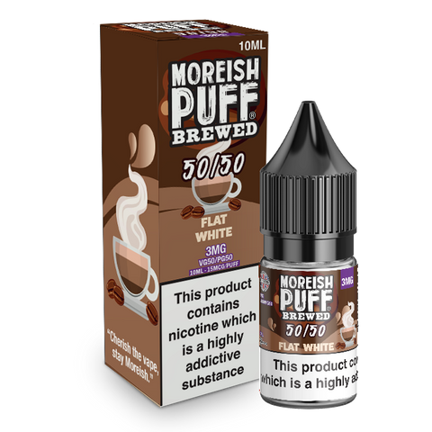 Moreish Puff 50/50 Brewed Flat White
